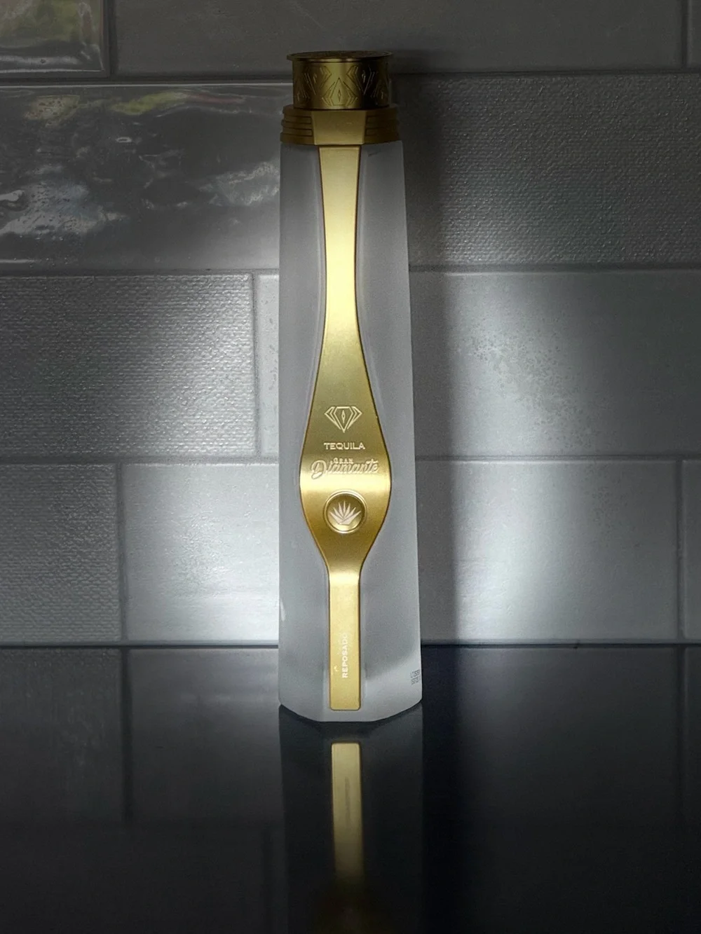 Gran Diamante Tequila Gold EMPTY Bottle